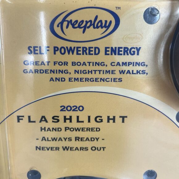 Self Powered Energy Wind Up S360 Radio & 2020 Flashlight By Freeplay NEW - Picture 2 of 8